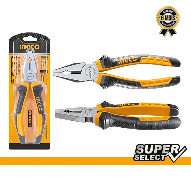 Pince Universelle - 7"/180 mm - INGCO HCP08188
