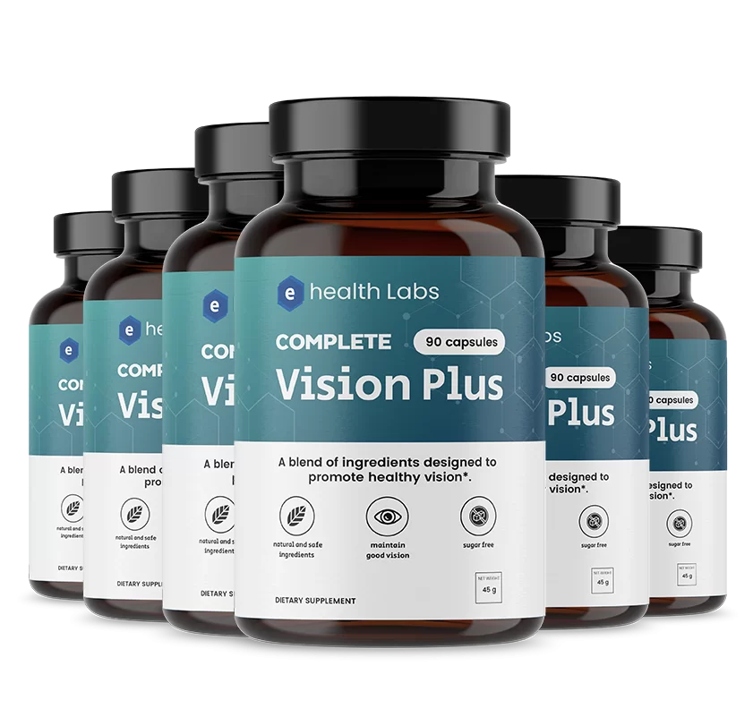 VISION SUPPORT DIETARY SUPPLEMENT Support healthy vision and eyes. Support reading clarity. Reduces strain and dryness. Support healthy intraocular pressure and retina.