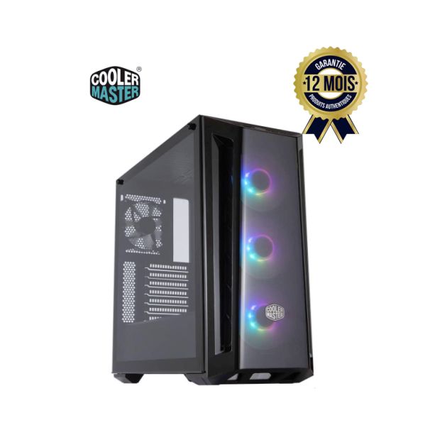 Boitier PC Moyen Tour - Cooler Master - MasterBox MB520 ARGB ATX / mATX / Mini-ITX - USB 3.0