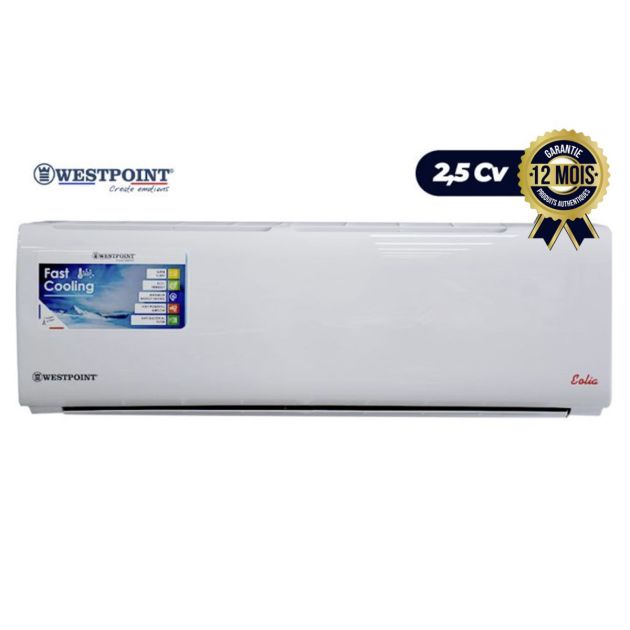 Climatiseur split SIGNATURE - 2.5CV - 18000 BTU - SJ-18KT1-AC - R410 -Avec option WIFI Intergré - Blanc