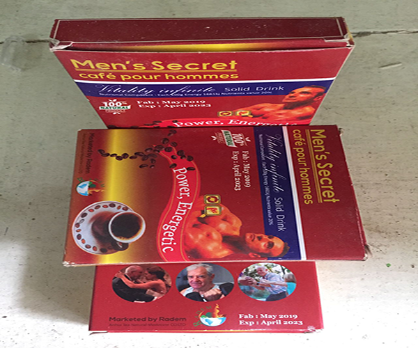 Men's Secret - Café pour hommes; Men's Coffee; Power Energetic vitality infinite solid drink