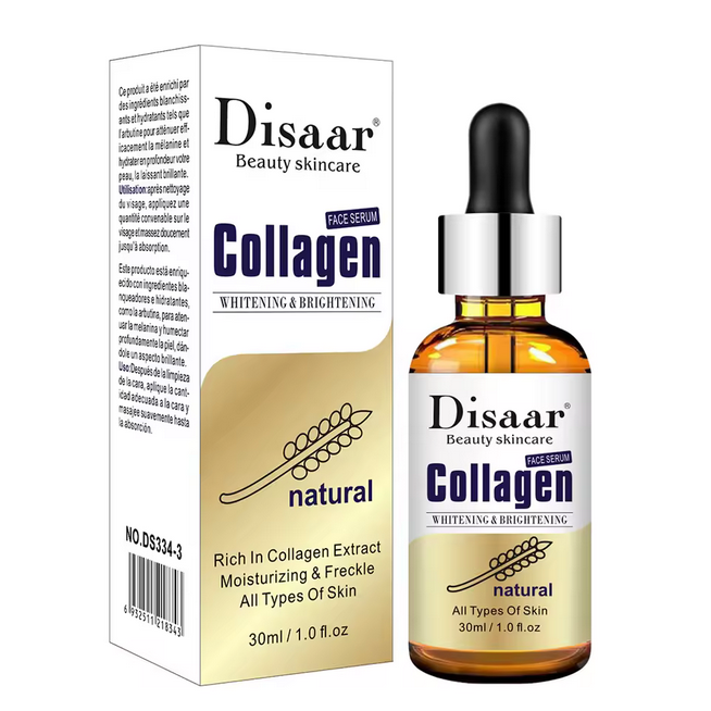 Sérum blanchissant au collagène pour les soins de la peau de marque distributeur Disaar sérum hydratant lifting visage