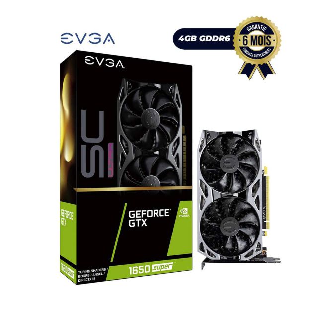 PCI-Express Graphics Card - EVGA GeForce GTX 1650 SC Ultra