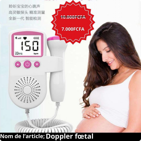 Haute qualité maison fœtus préféré femme enceinte foetus moniteur de rythme cardiaque foetal doppler moniteur