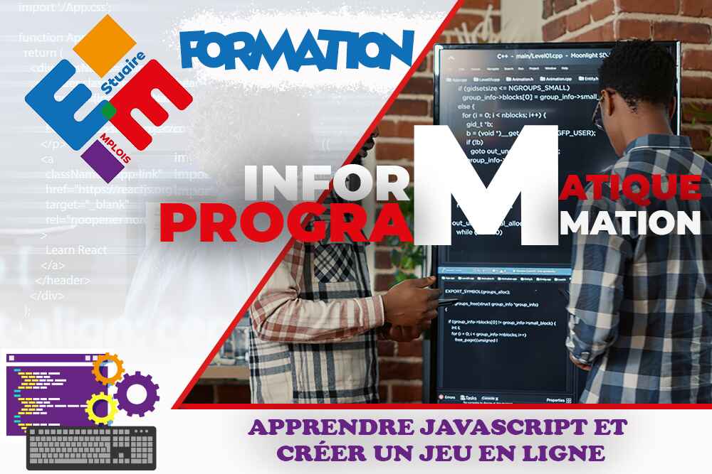 Apprendre javascript et créer un jeu en ligne