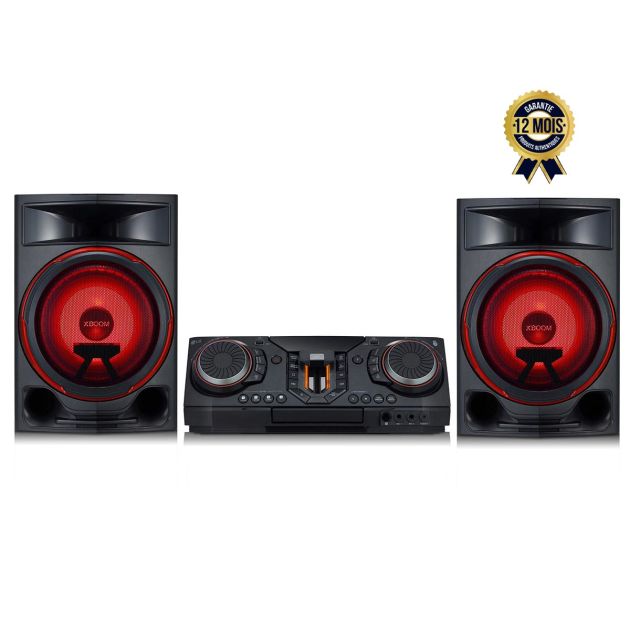 Mini Enceinte Dj - Système audio LG XBOOM - CL87 - 2350 W - Noir - Garantie 12 Mois