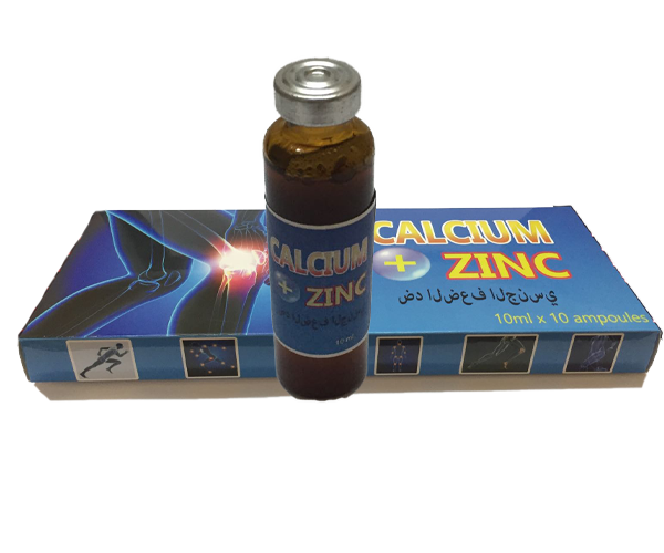 Calcium + Zinc - Parfait booster du système immunitaire, bon pour la cicatrisation des plaies et la coagulation du sang. Construire des os et des dents solides etc.