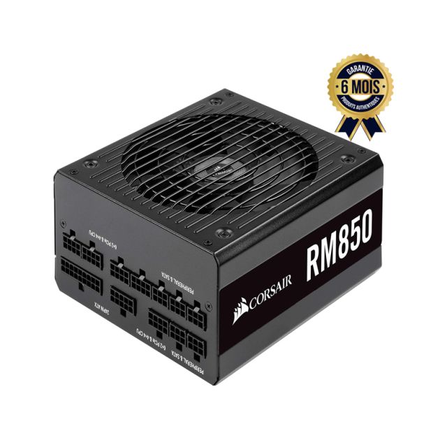 Alimentation PC Corsair RM850 - 850W Certifiée 80+ Gold - Modulaire