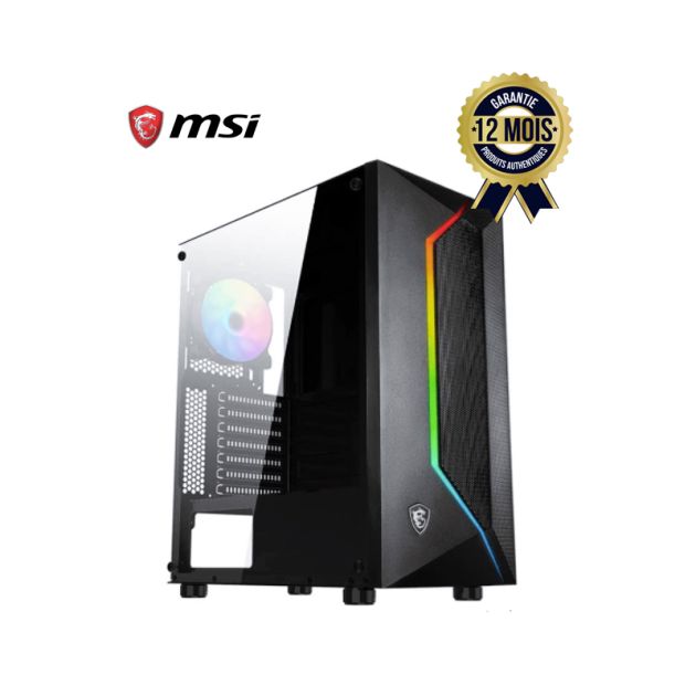 Boitier PC Moyen Tour - MSI MAG VAMPIRIC 100R ATX
