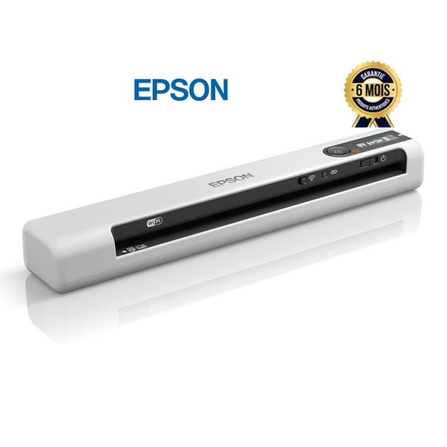 Scanner professionnel mobile Wi-Fi Epson WorkForce DS-80W
