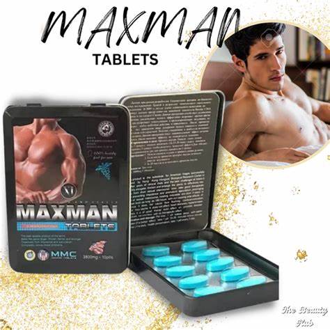 MAXMAN Herbal Tablets Original 100% Penis Enlargement Pill.  It's works by improving blood flow to the penis thus increasing the size, ;last longer and hence more satisfaction