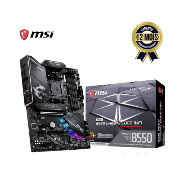 MSI MPG B550 Gaming Edge WiFi ATX Motherboard