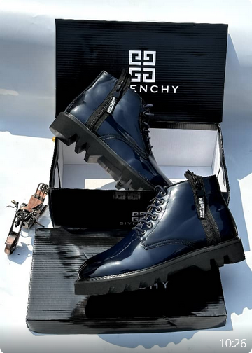 Haute qualité surdimensionné 41-46 style britannique en cuir brillant hommes respirant semelle épaisse décontracté haut haut court tube bottes de travail