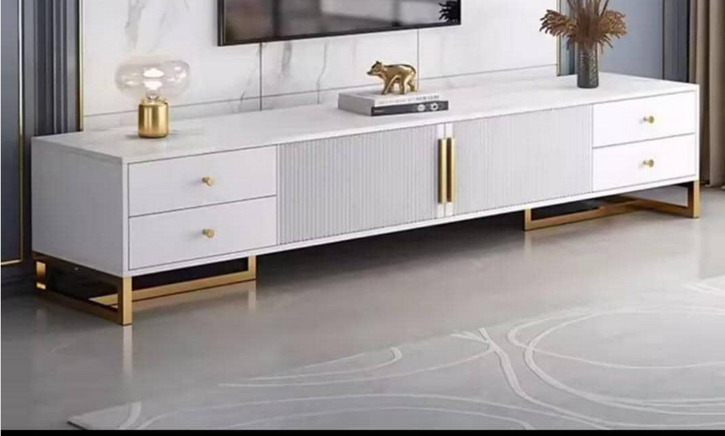 Meubles de salon modernes, simples, de style nordique, meuble TV de luxe et table basse en bois pour votre maison