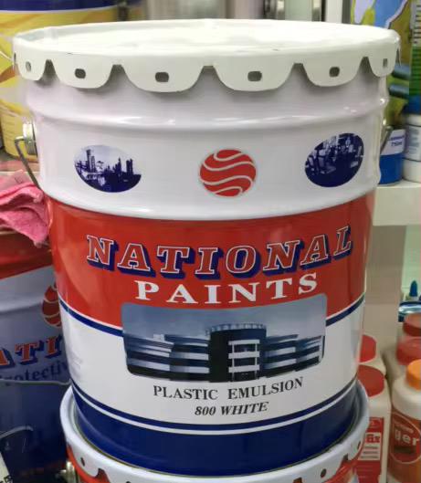 National Paints Plastic Emulsion – Couleur 800 White