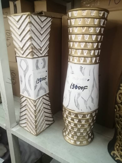 Décor À La Maison Pas Cher Coloré En Fiber De Verre Moderne Fleur Vases Pots