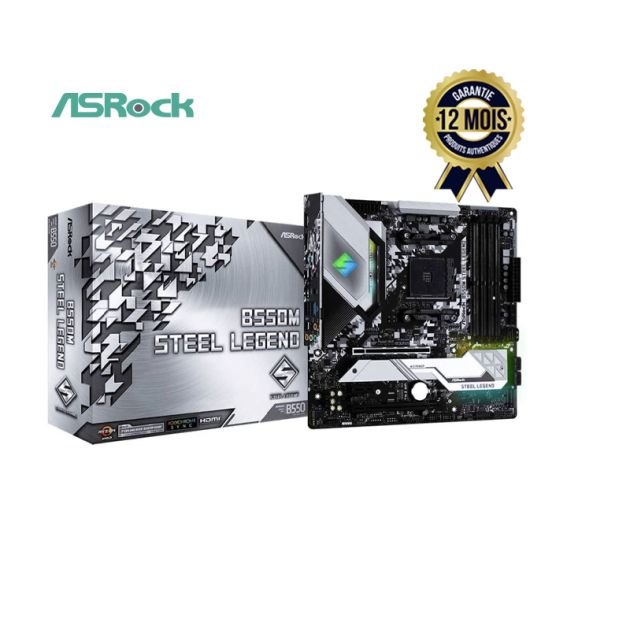 ASRock B550M Steel Legend - mATX Motherboard