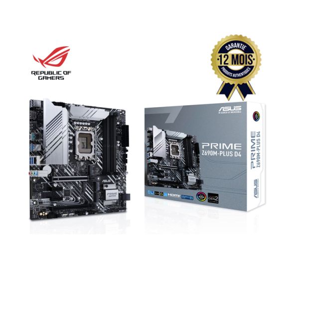 ASUS PRIME Z690M-PLUS DDR4 mATX Motherboard