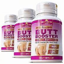 BUTT BOOSTER - Fast Action Capsules pour améliore le relâchement des fesses et la peau lâche, riche en minéraux et oligo-facteurs actifs utiles pour accélérer les fesses