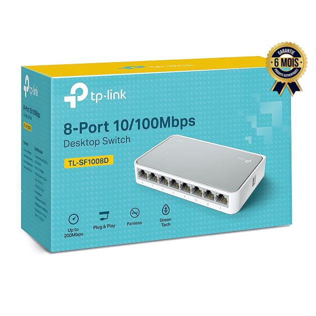 Switch de bureau Plug-and-Play