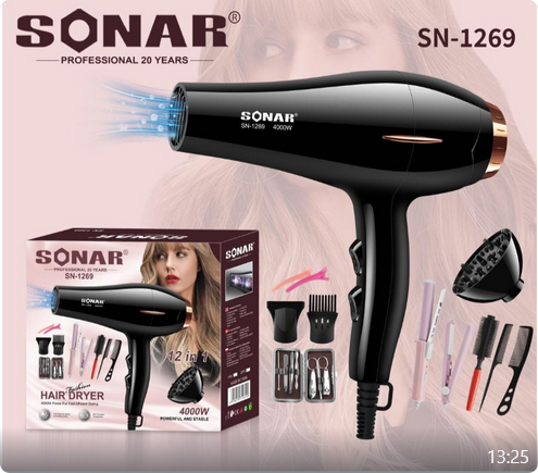 Ensemble de sèche-cheveux professionnel sèche-cheveux haute puissance sèche-cheveux moteur ca sèche-cheveux puissants