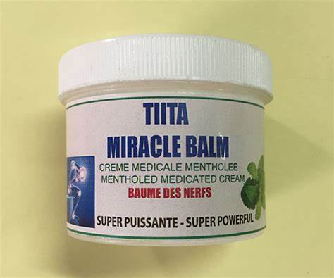 TIITA MIRACLE BALM ; Menthol Medicated Cream; Baum des Nerfs