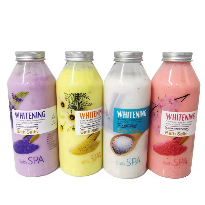 Gommage naturel au sel de bain, au sucre, exfoliant pour le corps, sel de mer biologique, nettoyage en profondeur, hydratation, blanchiment, soins de la peau